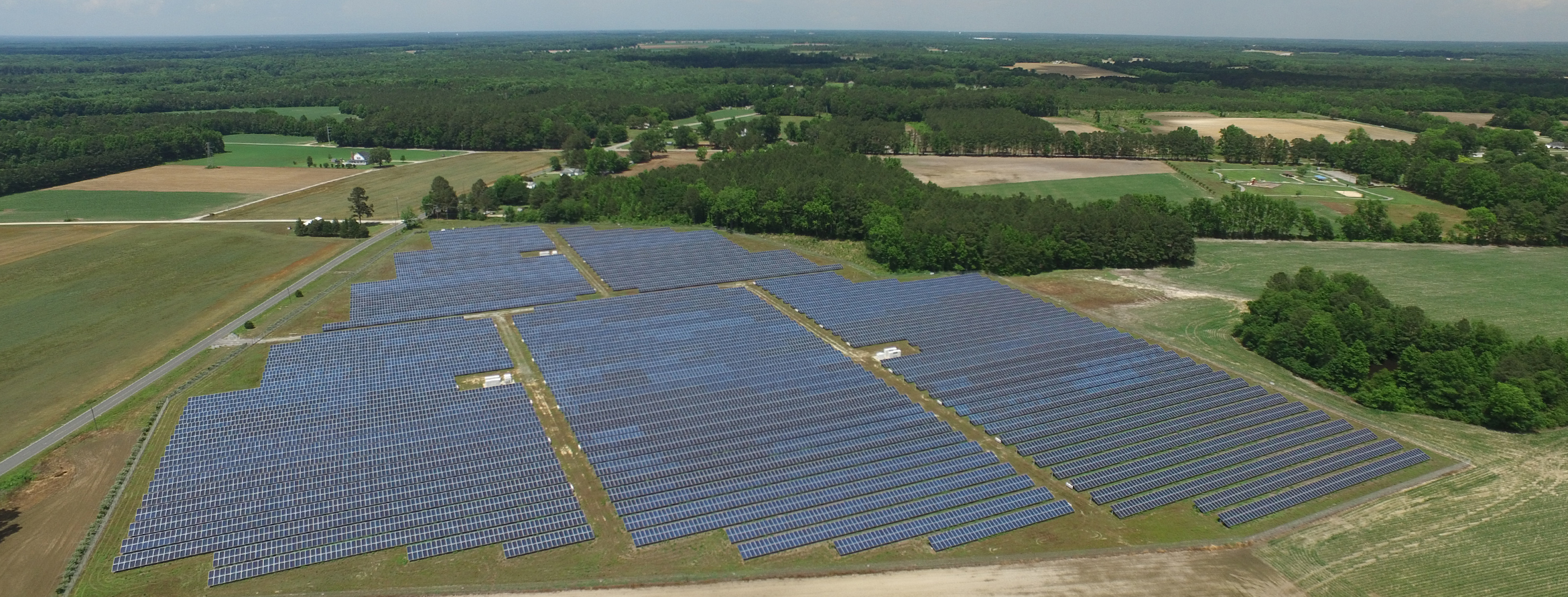 Cypress Creek solar facility in Asheville, North Carolina